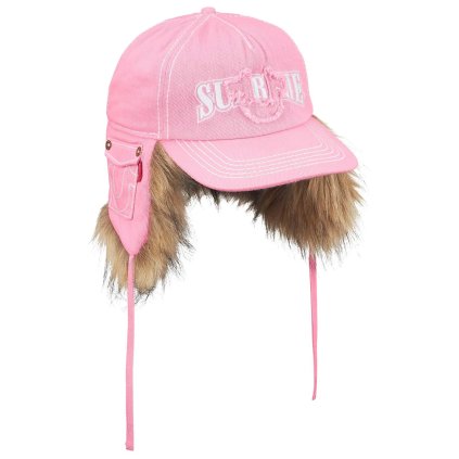 Supreme True Religion Earflap 5 Panel Pink 1
