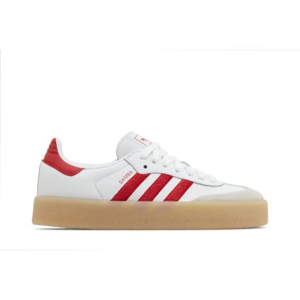 adidas Sambae White Better Scarlet Gum (W) 1