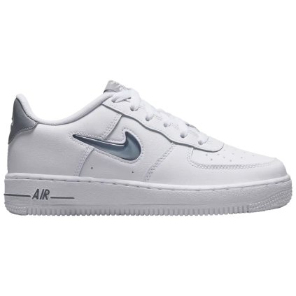Nike Air Force 1 Low Jewel GS White Smoke Grey