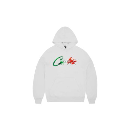 Corteiz Allstarz Italia Hoodie White