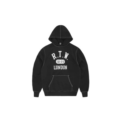 Corteiz RTW College Hoodie Black