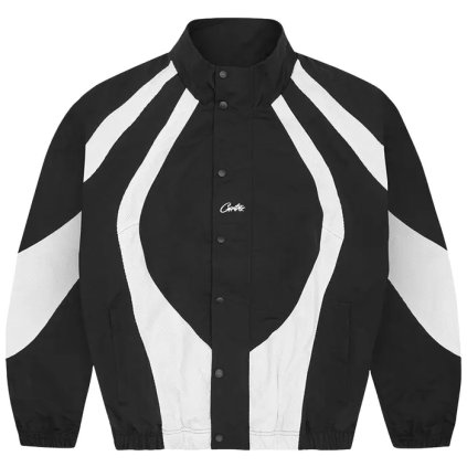 Corteiz Vertigo Shuku Jacket Black White