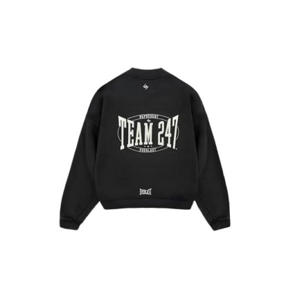 Represent 247 x Everlast Training Camp Boxy Sweater Off Black
