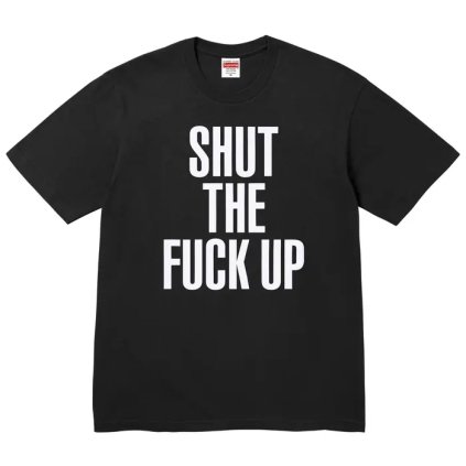 Supreme Number (N)ine Shut Up Tee Black