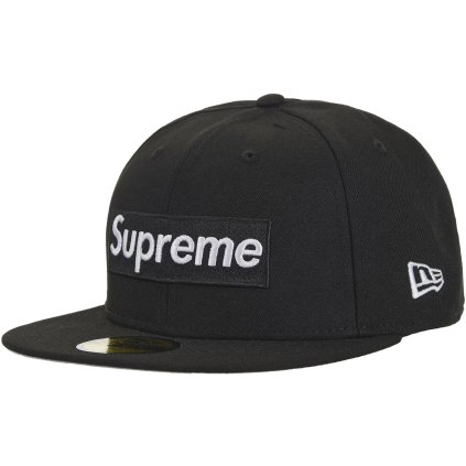 Supreme MLB Teams Box Logo New Era 59Fifty Cap Black
