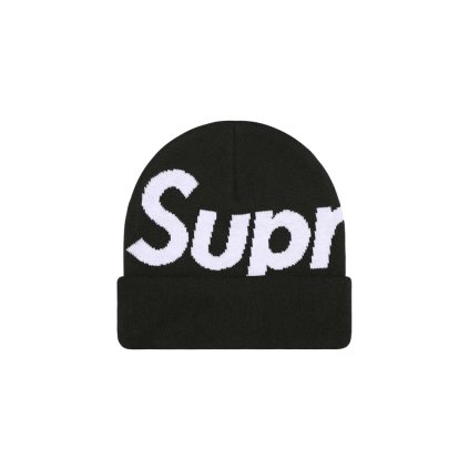 Supreme Big Logo Beanie (FW25) Black