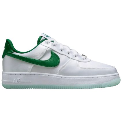 Nike Air Force 1 Low '07 Satin White Pine Green (W) 1