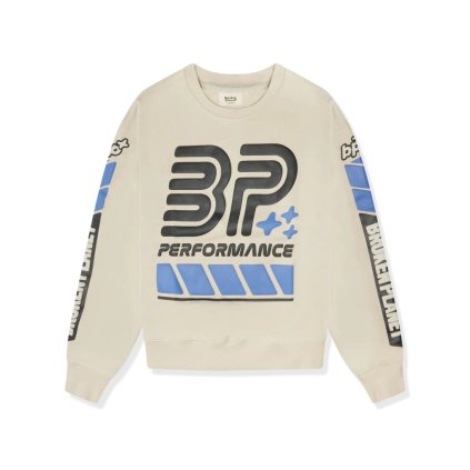 Broken Planet Performance Bone White Crewneck 1