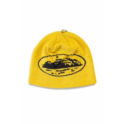 Corteiz Alcatraz Skully Yellow 1