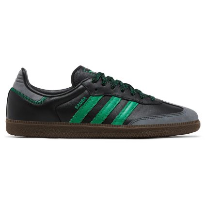 adidas Samba OG Black Green (W) 1