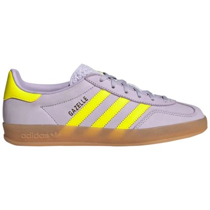 adidas Gazelle Indoor Silver Dawn Solar Yellow (W) 1