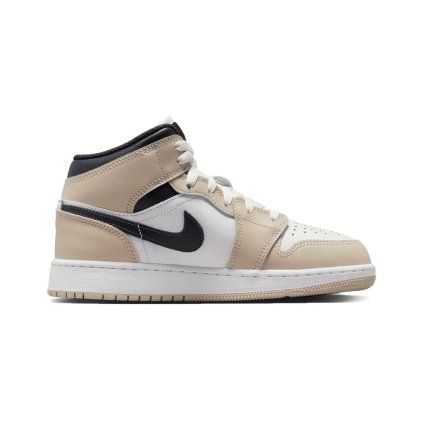Jordan 1 Mid Summit White Off Noir Rattan 1