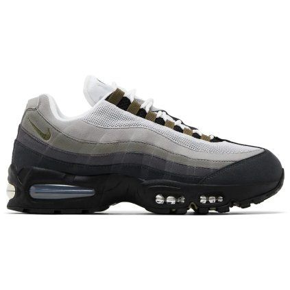 Nike Air Max 95 OG Big Bubble Black Medium Olive (Women's) 1