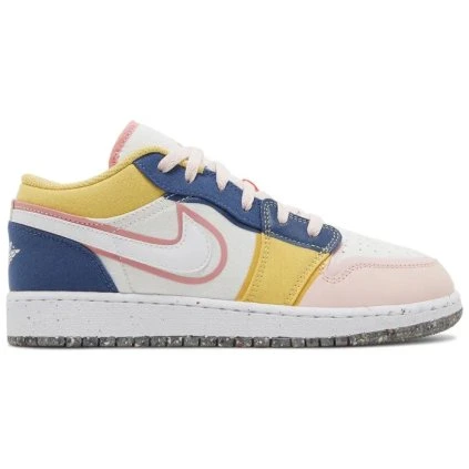 Jordan 1 Low SE Multi Canvas (GS) 1