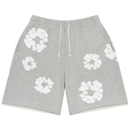 Denim Tears The Cotton Wreath Shorts Grey 1