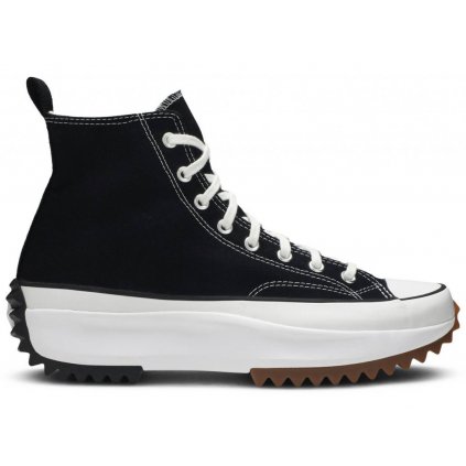 Converse Run Star Hike Hi Black White Gum 1