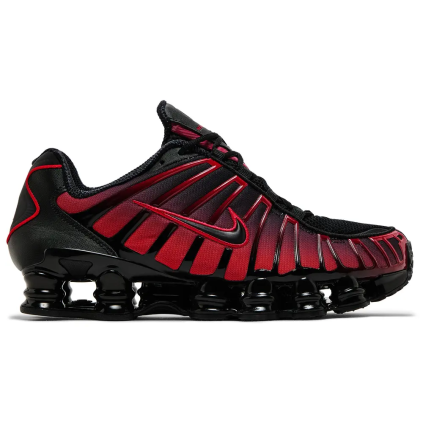 Nike Shox TL Black University Red Gradient 1