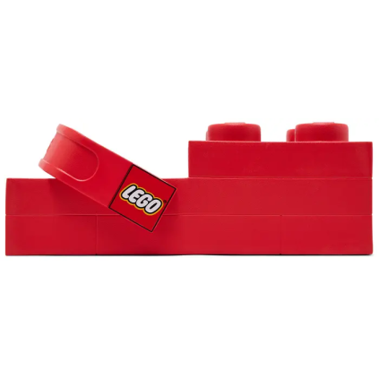 Crocs Brick Clog LEGO Red 1