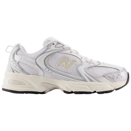 New Balance 530 Silver Metallic Linen