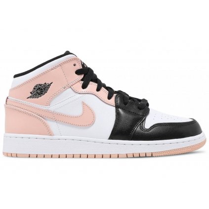 Jordan 1 Mid Arctic Orange Black Toe (GS) 1