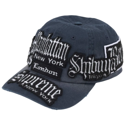 Supreme City Patches 6 Panel Hat 1