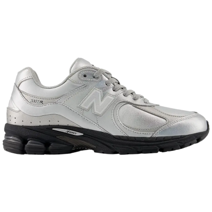 New Balance 2002R Leather Pack Silver Metallic 1