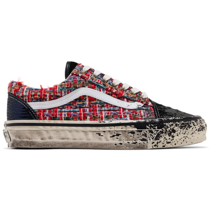 Vans Premium Old Skool Charms Red Black 1