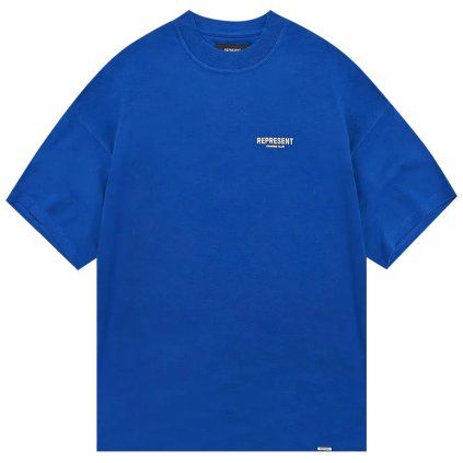 Represent Owner's Club T Shirt Cobalt Blue White 1
