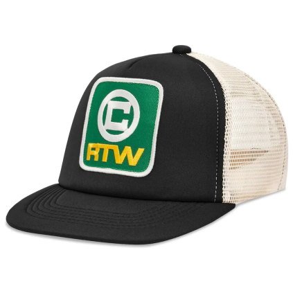 Corteiz Box Trucker Hat Black 2