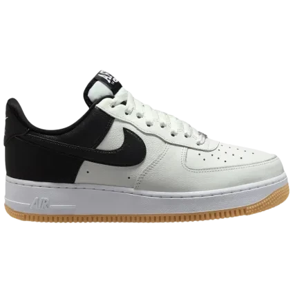 Nike Air Force 1 Low '07 LV8 White Black Metallic Silver