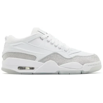Jordan 4 RM White Metallic Silver (Women's) 1