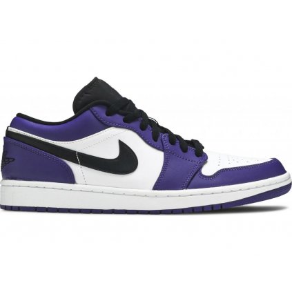 Jordan 1 Low Court Purple White 1