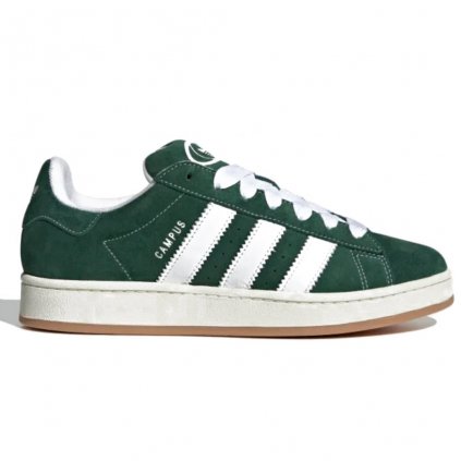 Adidas Campus 00s Dark Green Cloud White 1