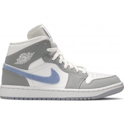 Jordan 1 Mid Wolf Grey Aluminum (W) 1