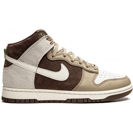 Nike Dunk High Light Chocolate 1