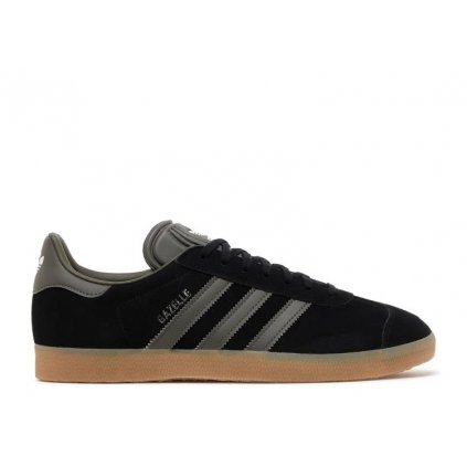 adidas Gazelle Black Olive Gum 1