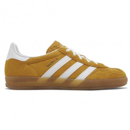 adidas Gazelle Indoor Orange Peel White (W) 1