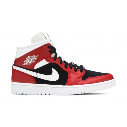 Air Jordan 1 Mid Gym Red Black (W) 1
