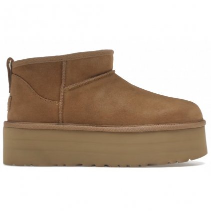UGG Classic Ultra Mini Platform Boot Chestnut