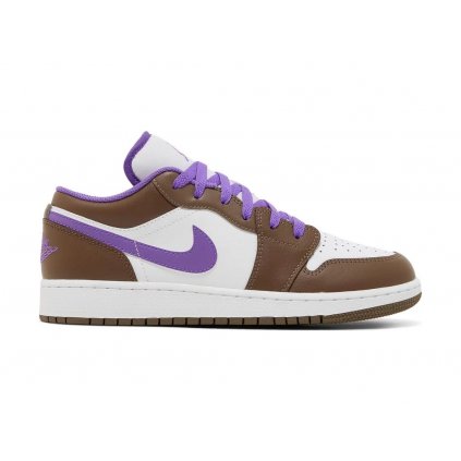 Jordan 1 Low Purple Mocha (GS) 1