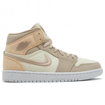 Jordan 1 Mid SE Canvas Khaki (W) 1