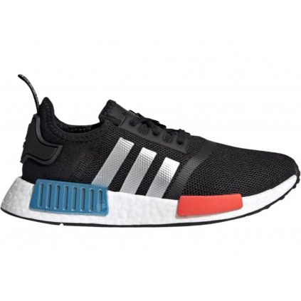 adidas NMD R1 Core Black Lush Red 1