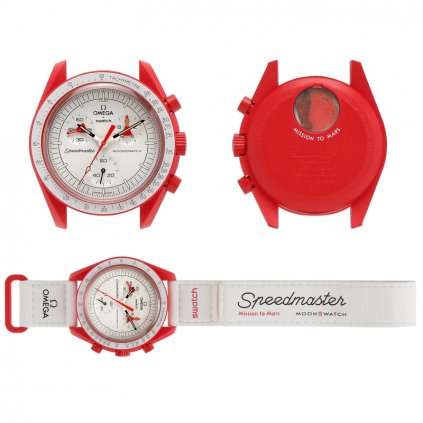 Swatch x Omega Bioceramic Moonswatch Mission to Mars 1