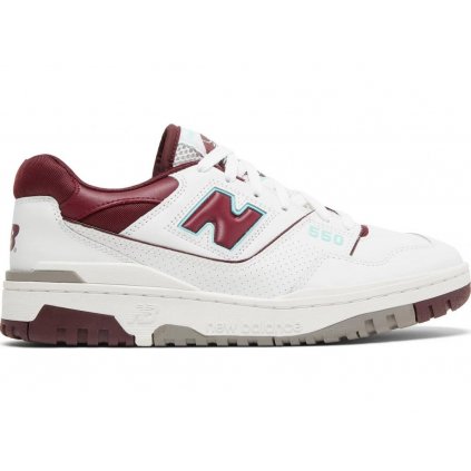New Balance 550 Burgundy Cyan 1