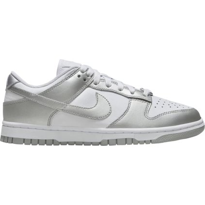 Nike Dunk Low Metallic Silver (W)