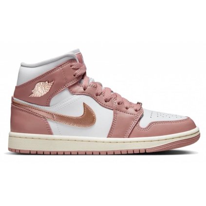 Jordan 1 Mid SE Red Stardust (W)