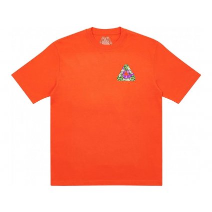 Palace Tri Zooted Shakka T shirt Dark Orange 1