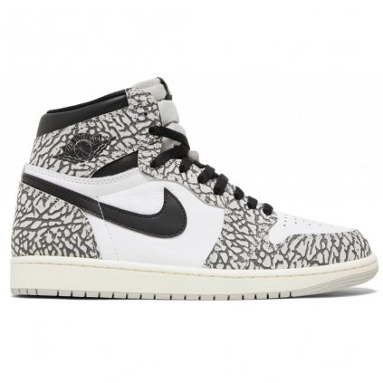 Jordan 1 Retro High OG White Cement 1