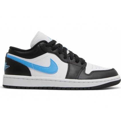 Jordan 1 Low Black University Blue white (W) 1