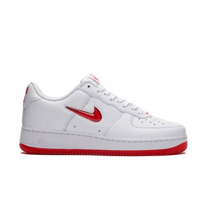 Nike Air Force 1 Low '07 Retro Color of the Month Jewel Swoosh University Red 1